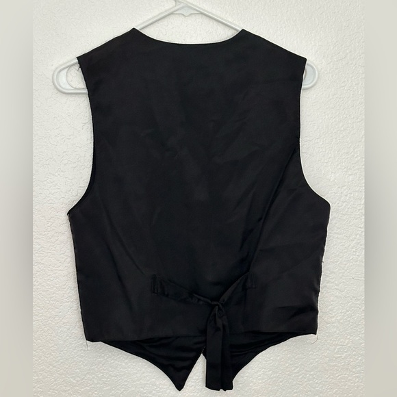 Clio Vintage Vest Multicolor Patterned Tapestry - Picture 2 of 7